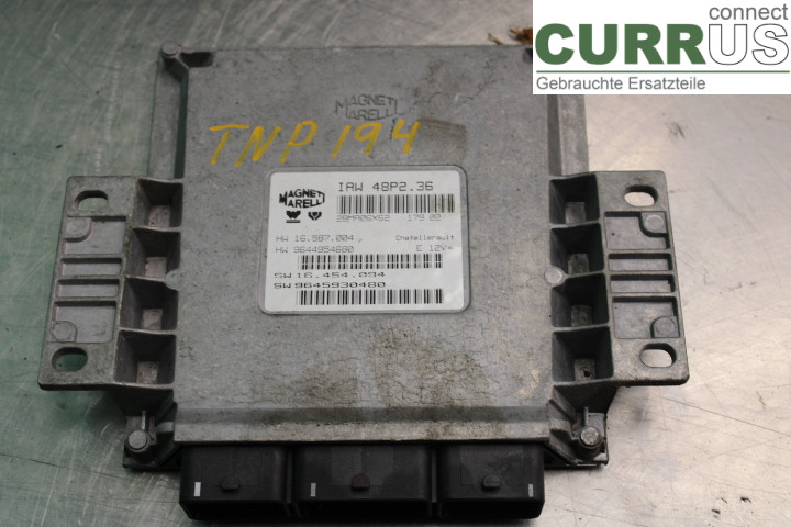 PEUGEOT 307     01-05 Engine Control Unit (ECU)  2.0i/RFN