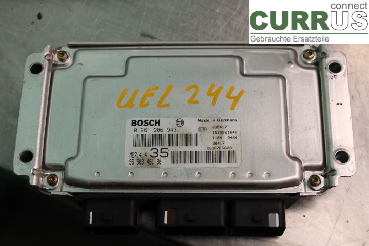 PEUGEOT 307     01-05 Engine Control Unit (ECU) 9650346180 1.6i/NFU