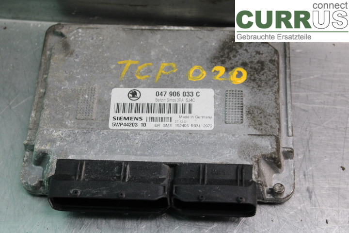 SKODA FABIA    99-07 Unité de contrôle moteur (ECU) 047906033C 1.4i/AQW