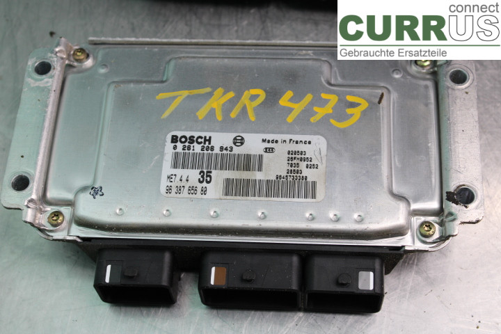 PEUGEOT 307     01-05 Engine Control Unit (ECU) 9638765680 1.6i/NFU