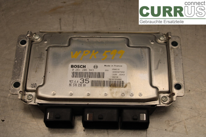 PEUGEOT 307     01-05 Engine Control Unit (ECU) 9657823880 1.6i/NFU