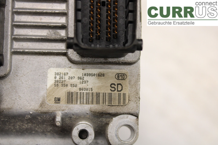 OPEL CORSA C    00-06 Motorsteuergerät (ECU) 55350552 1.2i/Z12XE