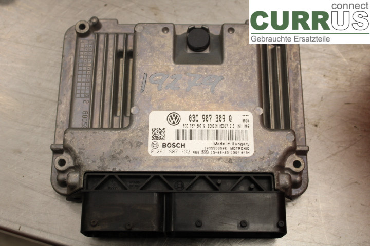 VW TIGUAN 07-16 Motorens styreenhed (ECU) 03C907309Q 1.4TSi/CTHD