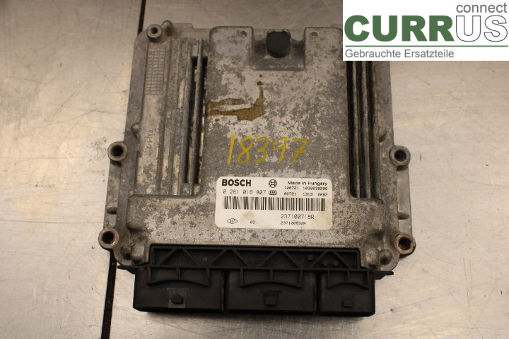 OPEL VIVARO 01-14 Motorsteuergerät (ECU) 237100718R 2.0CDTi/M9R630