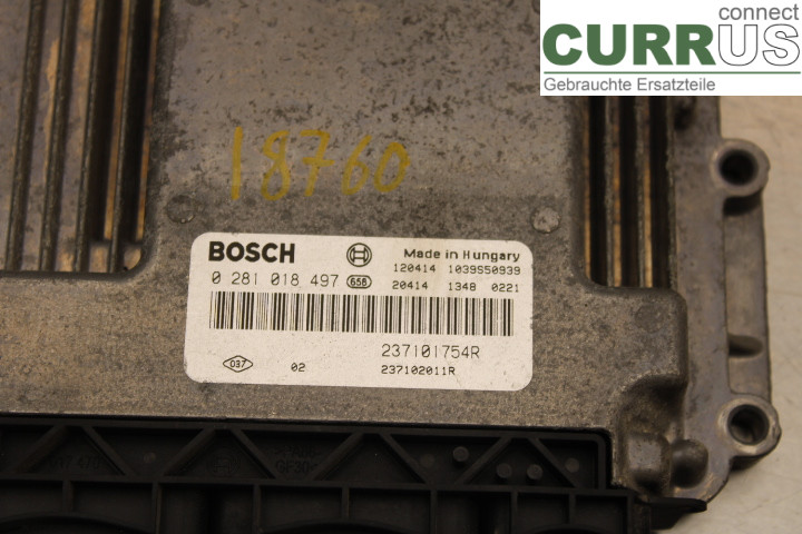 OPEL VIVARO 01-14 Sterownik silnika (ECU) 237101754R 2.0CDTi/M9R692
