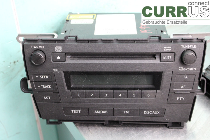 TOYOTA PRIUS ZVW30 09- Radio CD / Multimedia panel 8612047330 1.8i/2ZRFXE