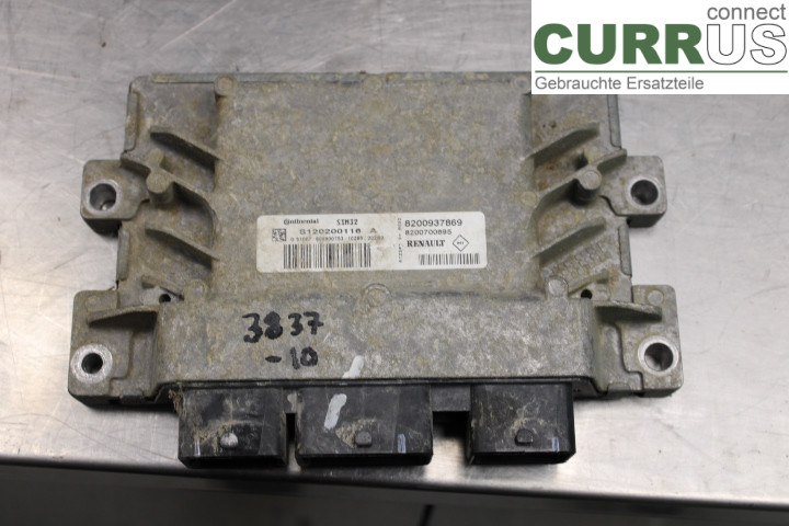 RENAULT CLIO III  09-12 Motorstyrningsenhet (ECU) 8200937869 