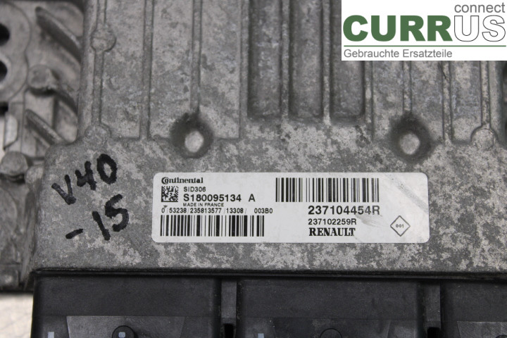 VOLVO V40  12-19 Engine Control Unit (ECU) 237104454R 