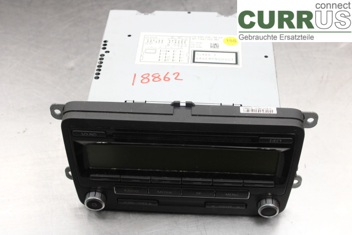 VW TIGUAN 07-16 Radio CD / Multimedia panel 5M0035186AA 2.0TFSi/CAWA