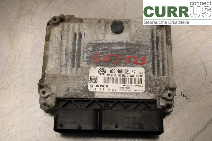VW PASSAT      05-10 Engine Control Unit (ECU) 03G906021NK BMP