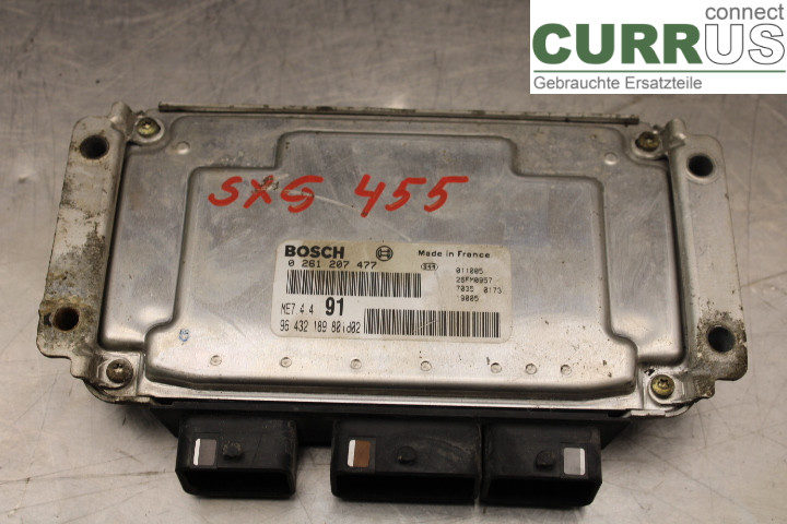 PEUGEOT 206  98-09 Engine Control Unit (ECU) 9643218980 1.6i/NFU