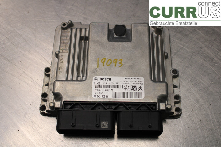 PEUGEOT PARTNER 16-18 Engine Control Unit (ECU) 9814182680 1.6HDi/BHY