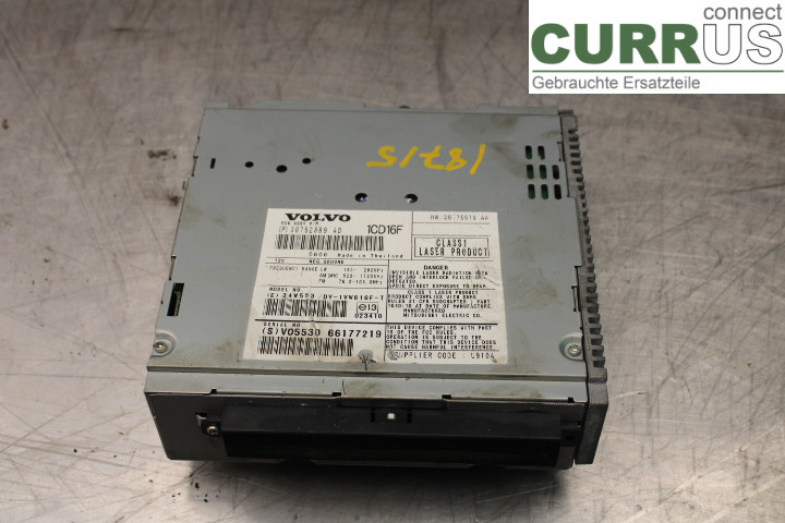VOLVO V50      04-07 Radio-CD-/Multimedia-Panel 30752889AD 2.4D/D5244T8