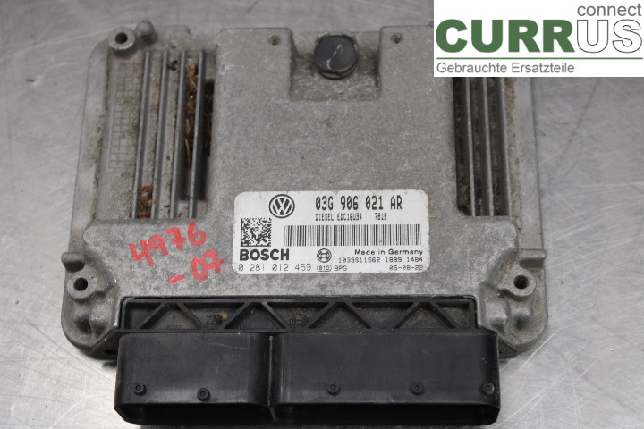VW CADDY      04-10 Sterownik silnika (ECU) 03G906021AR 
