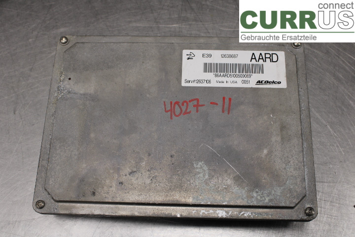 SAAB 9-5     10- 12 Motorens styreenhed (ECU) 12638687 