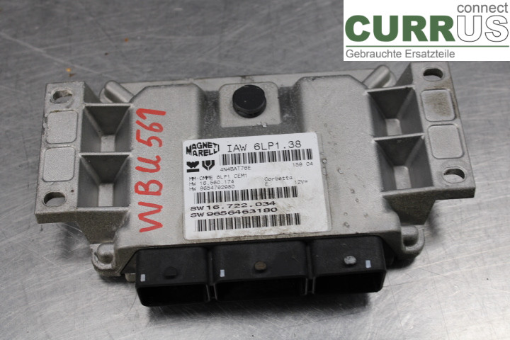 PEUGEOT 307     01-05 Engine Control Unit (ECU) 9656463180 2.0i/RFN