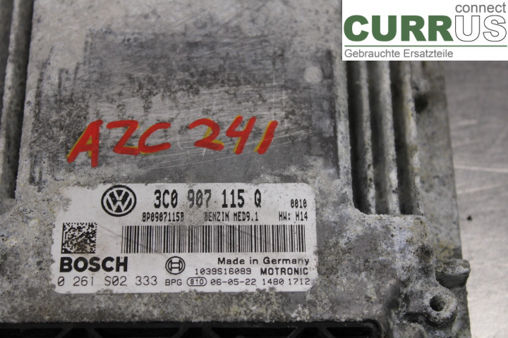VW PASSAT 05-10 Engine Control Unit (ECU) 3C0907115Q 2.0TFSi/BWA