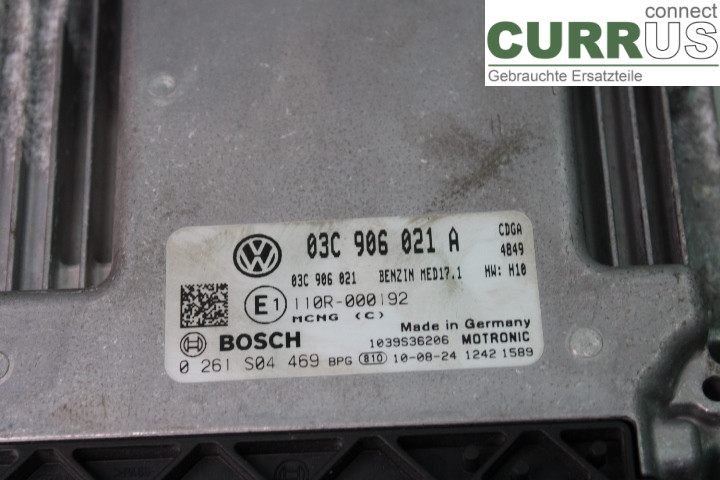 VW PASSAT      05-10 Motorsteuergerät (ECU) 03C906021A CDGA