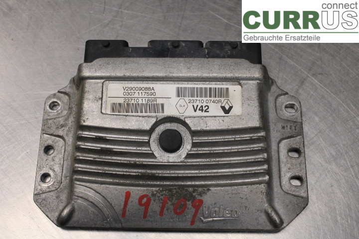 DACIA DUSTER  10-17 Engine Control Unit (ECU) 237100740R 1.6i/K4M606