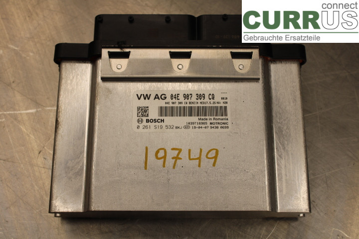 VW CADDY 16-20 Engine Control Unit (ECU) 04E907309CQ 1.4TSi/CPWA