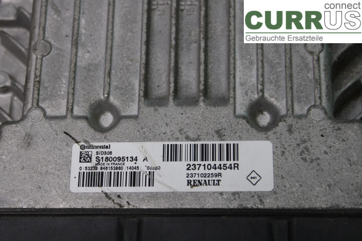 DACIA DUSTER  10-17 Engine Control Unit (ECU) 237104454R 1.5DCi/K9K658