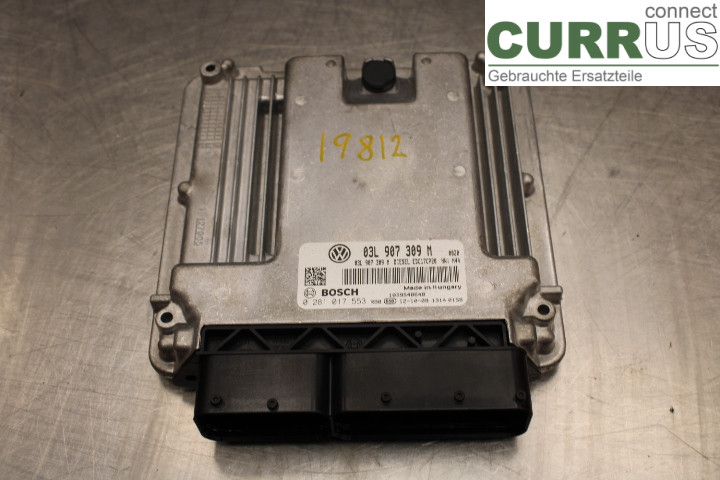 VW TRANSP/CARAVELLE 04-15 Engine Control Unit (ECU) 03L907309M 2.0TDi/CAAC