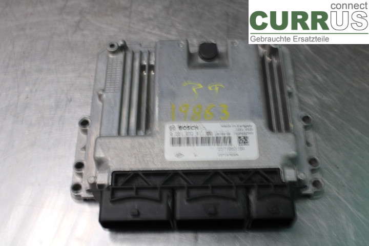 DACIA DOKKER Engine Control Unit (ECU) 237106319R 1.5DCi/K9K612