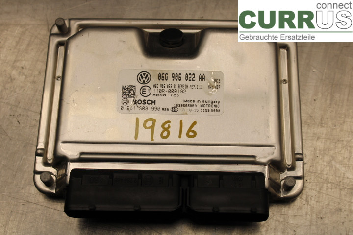 VW CADDY 11-15 Engine Control Unit (ECU) 2.0i/BSX