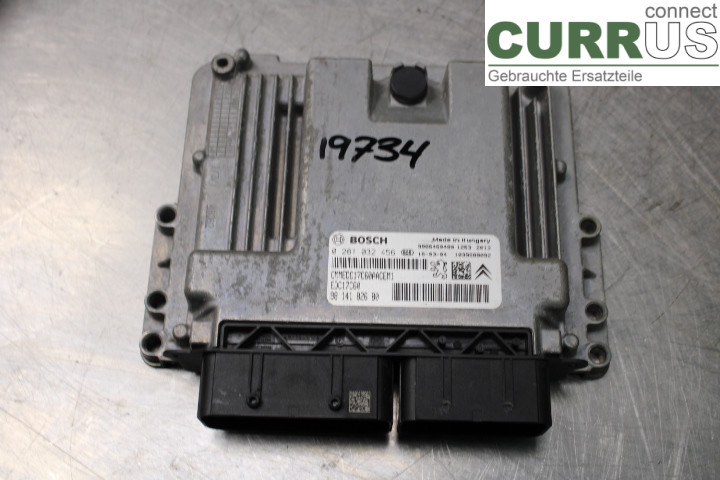 PEUGEOT 308  14-21 Motorstyrningsenhet (ECU) 9818160080 1.6HDi/BHZ