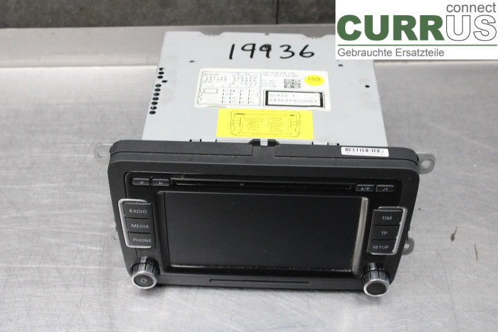 VW GOLF VI     09-13 Radio CD / panel multimedialny  2.0TFSi/CCZB