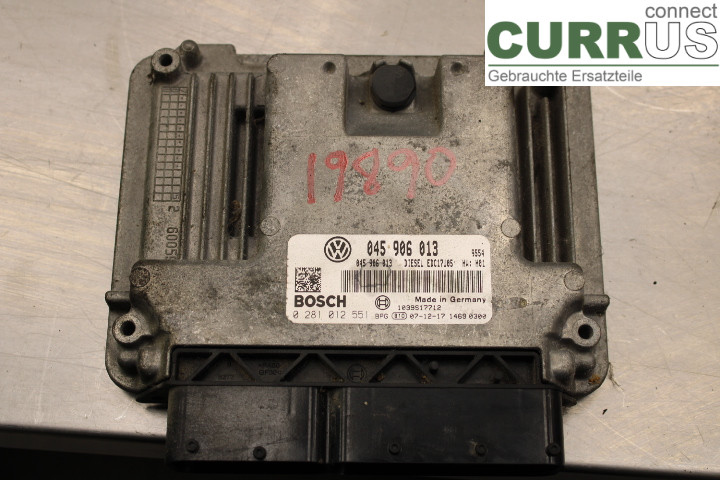 VW POLO       05-09 Motorsteuergerät (ECU)  1.4TDi/BMS