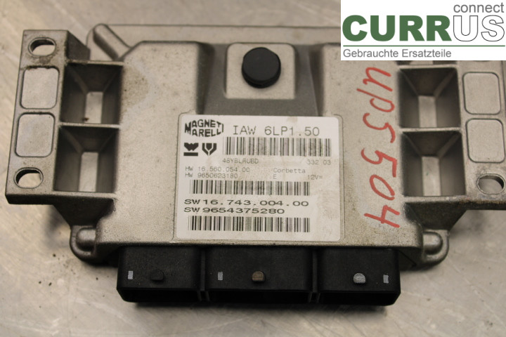 PEUGEOT 307     01-05 Engine Control Unit (ECU)  2.0i/RFN