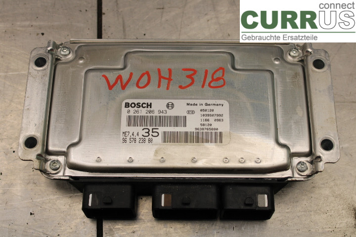 PEUGEOT 307     01-05 Engine Control Unit (ECU)  1.6i/NFU