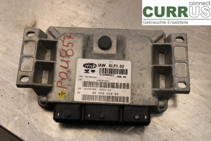 PEUGEOT 307     01-05 Engine Control Unit (ECU)  2.0i/RFN