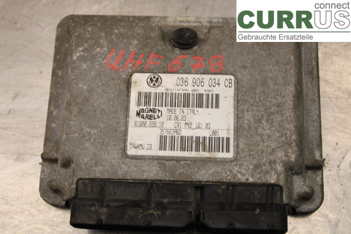SKODA FABIA    99-07 Engine Control Unit (ECU)  BBY