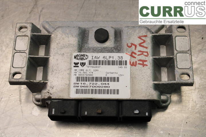 PEUGEOT 307     01-05 Engine Control Unit (ECU)  2,0i/RFN