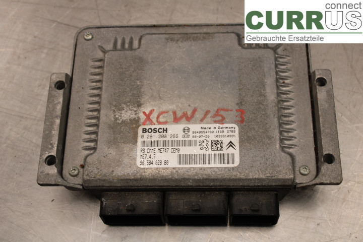 PEUGEOT 407 Motorens styreenhed (ECU)  3,0/XFV