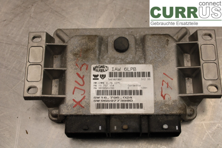 CITROEN C5 05-08 Motorsteuergerät (ECU) 2.0i/RFJ