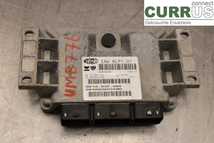 PEUGEOT 307     01-05 Engine Control Unit (ECU)  2.0i/RFN