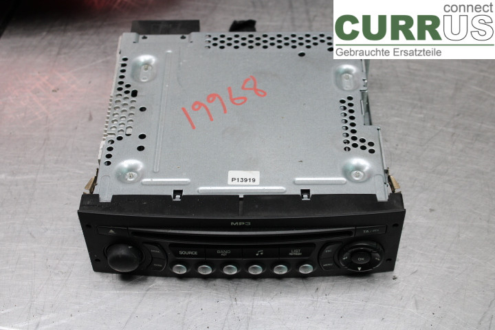PEUGEOT 207 Radio CD / Multimedia panel  1.6HDi/9HZ