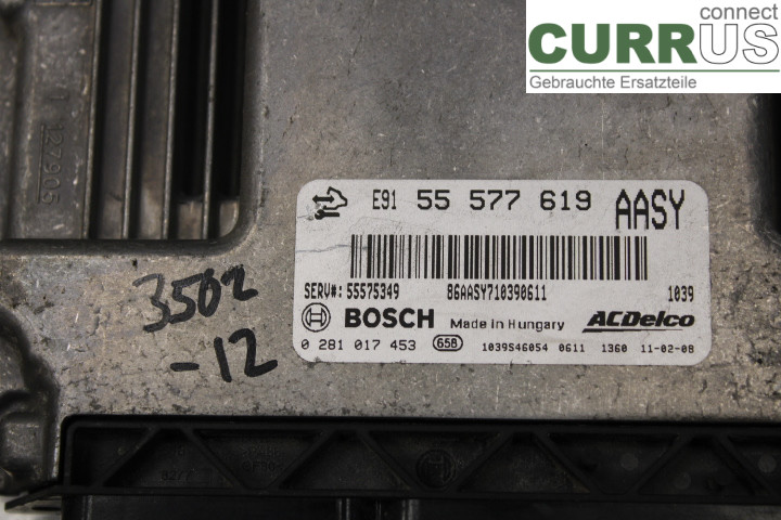 OPEL INSIGNIA  09-16 Engine Control Unit (ECU)  