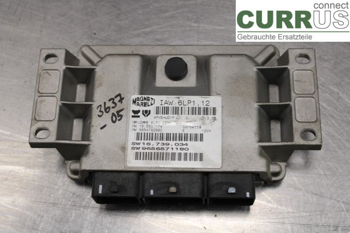 PEUGEOT 407 Unité de contrôle moteur (ECU)  
