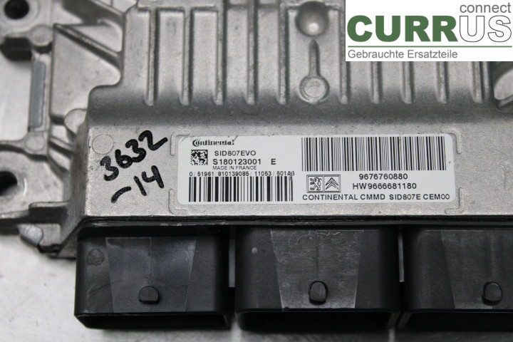 PEUGEOT 308  14-21 Sterownik silnika (ECU)  