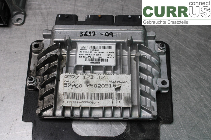 PEUGEOT 407 Unité de contrôle moteur (ECU)  