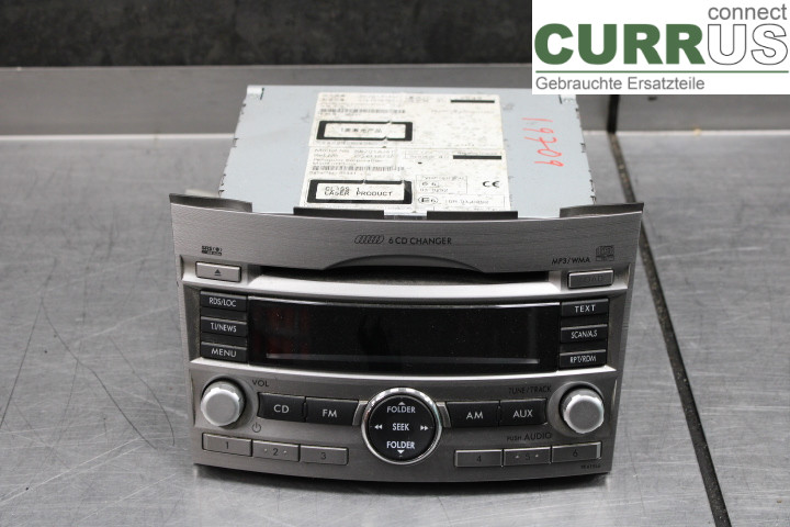 SUBARU OUTBACK 10-14 Radio CD / Multimedia panel 2.0D/EE20