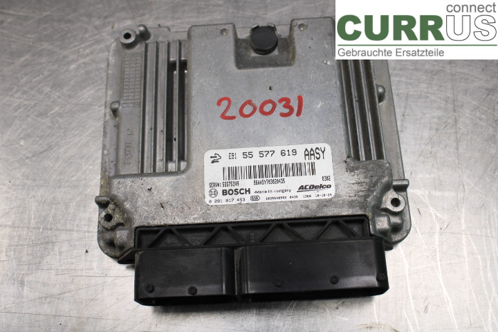 OPEL INSIGNIA  09-16 Engine Control Unit (ECU)  2.0CDTi/A20DTH
