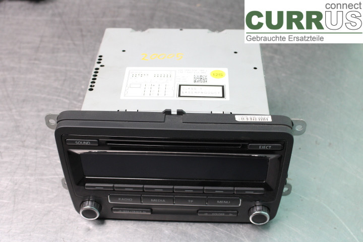 VW TRANSP/CARAVELLE 04-15 Radio CD / multimediepanel  2.0TDi/CAAC