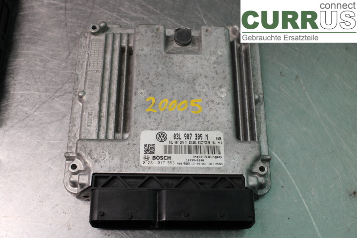 VW TRANSP/CARAVELLE 04-15 Engine Control Unit (ECU)  2.0TDi/CAAC