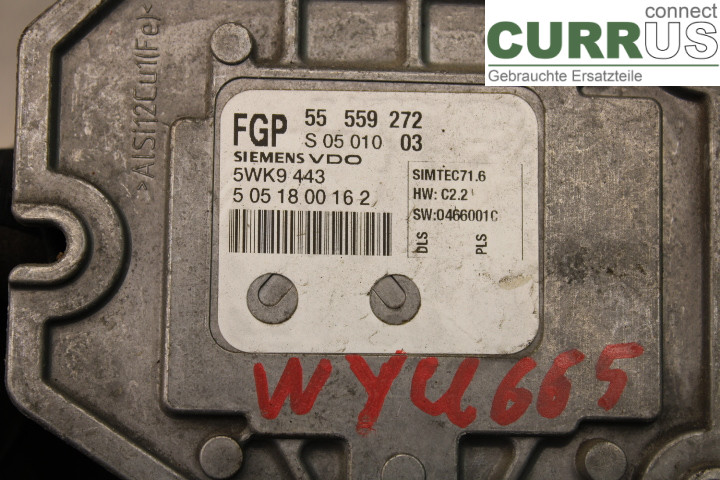 OPEL ASTRA  H    04-12 Engine Control Unit (ECU)  1.8i/Z18XE