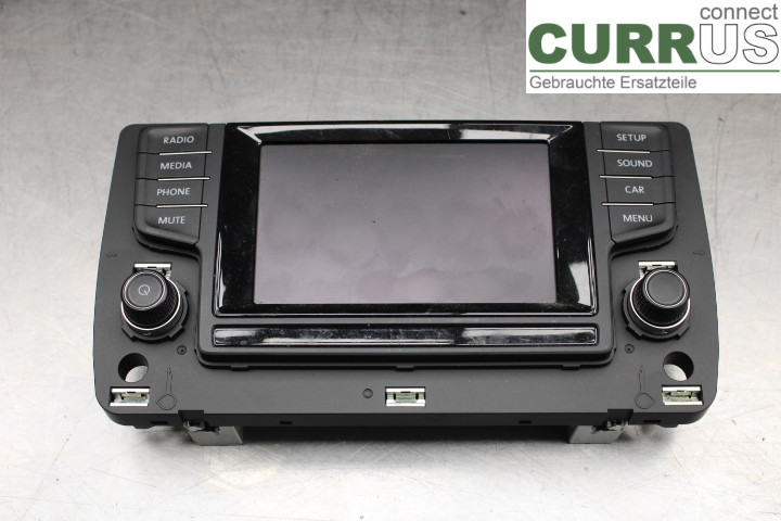VW GOLF / E-GOLF VII 13-20 Radio-CD-/Multimedia-Panel 5G0919605 1.6TDi/CLHA